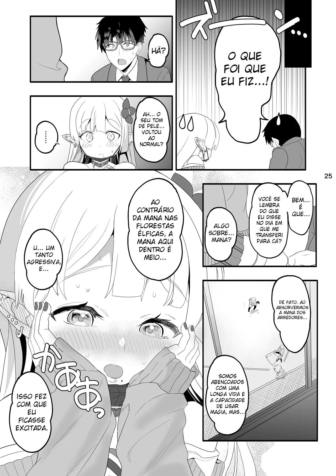Como Orientar Uma Elfa Intercambista Que Se Tornou Uma Gyaru - Foto 25
