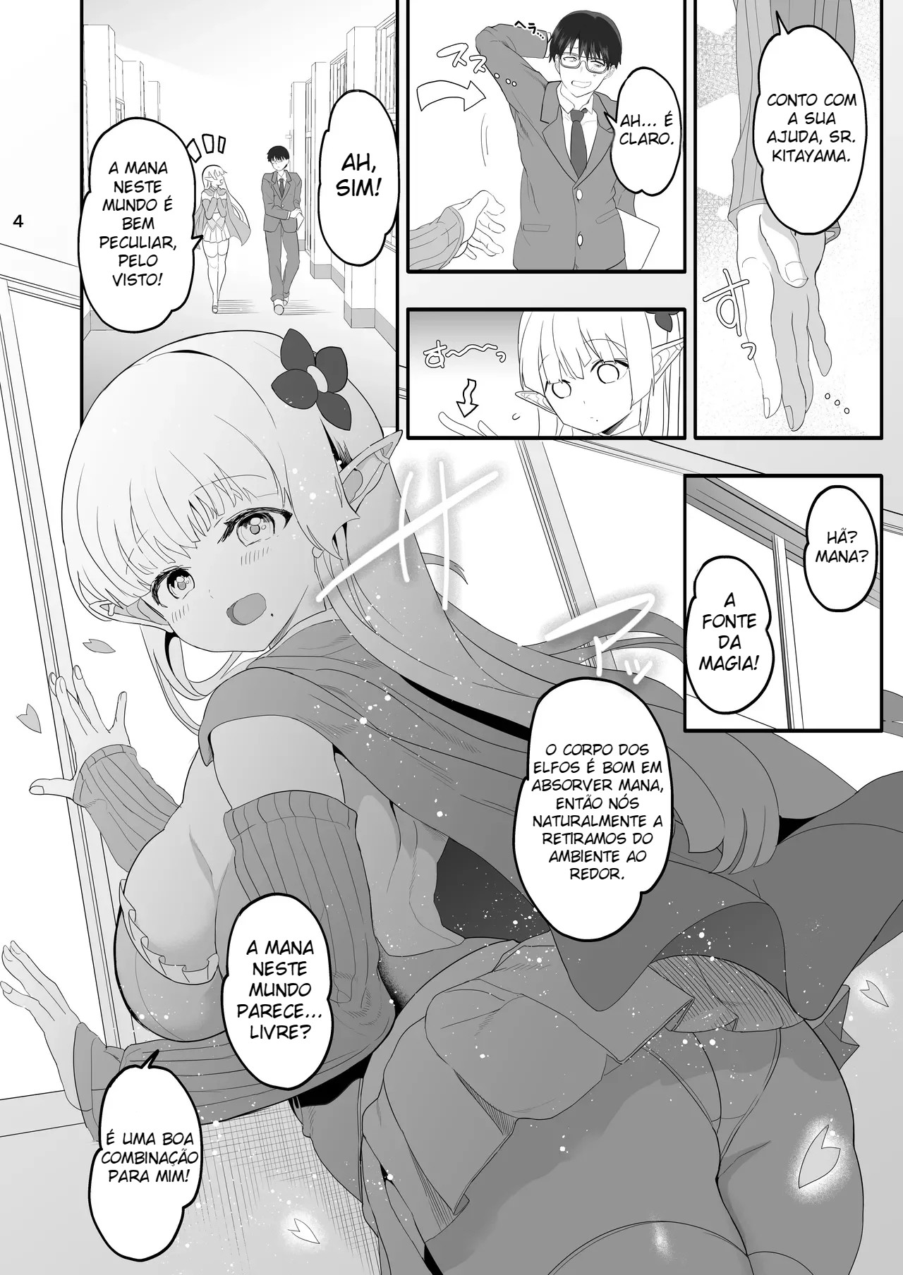 Como Orientar Uma Elfa Intercambista Que Se Tornou Uma Gyaru - Foto 4